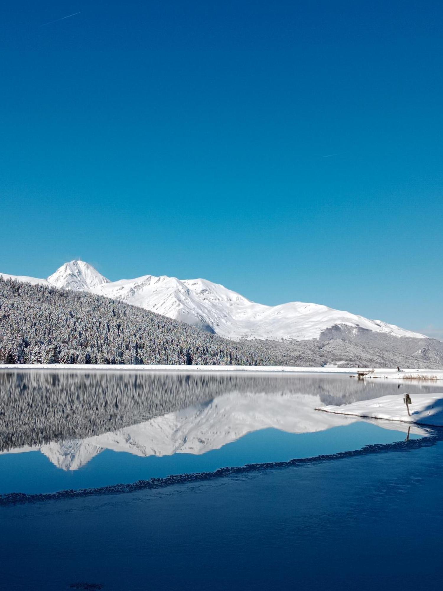 Gite Cosy Lac De Payolle Campan Bagian luar foto
